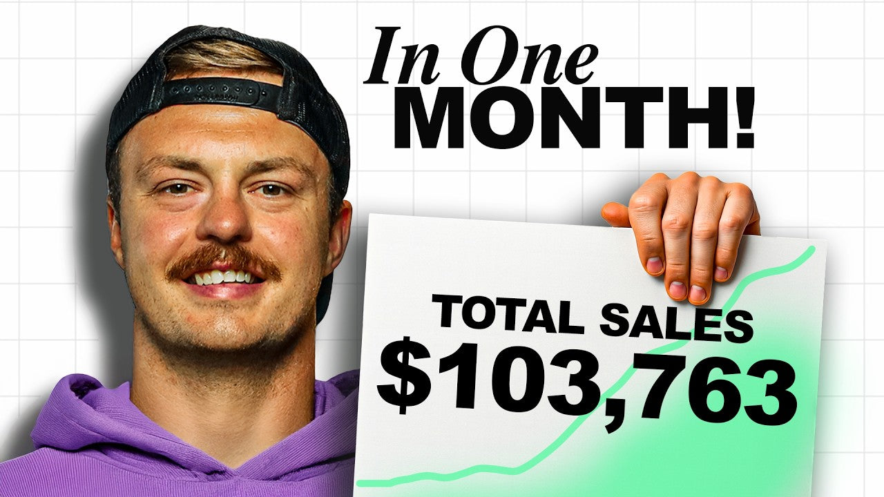 Zero to $100K in 30 Days With My Clothing Brand (Full 2025 Playbook)