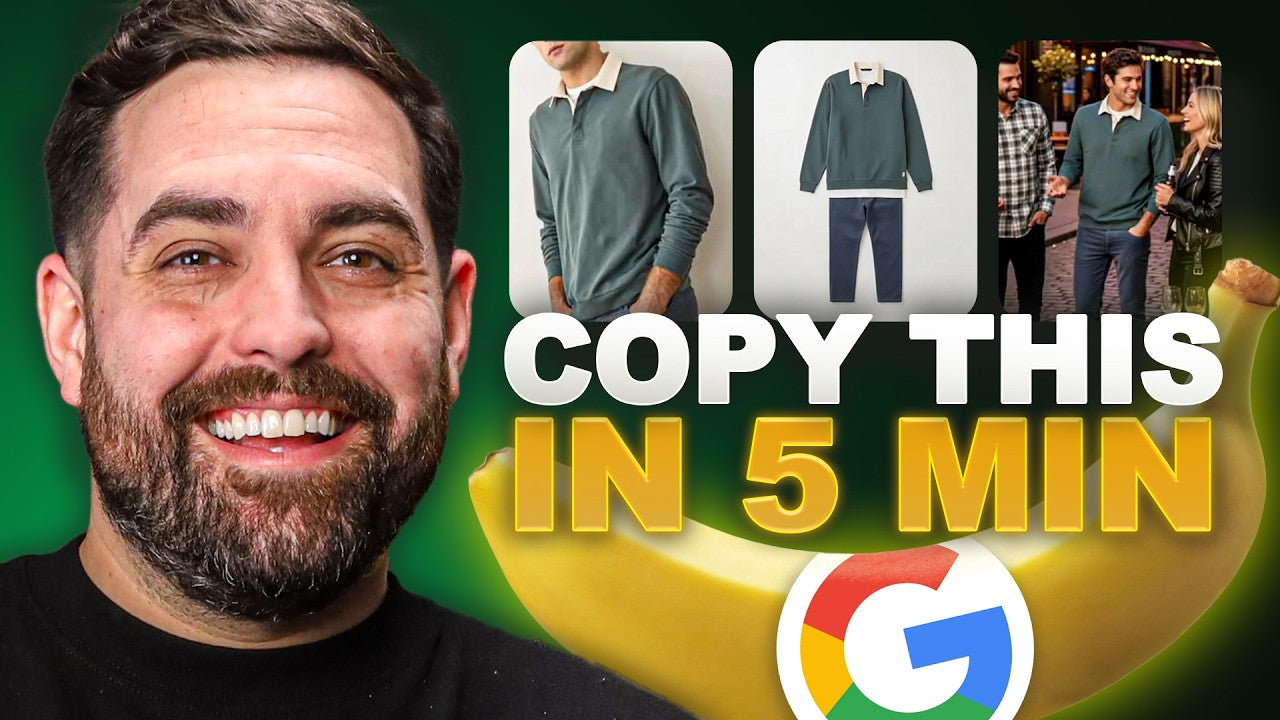 How I Use Nano Banana to Scale Clothing Brands