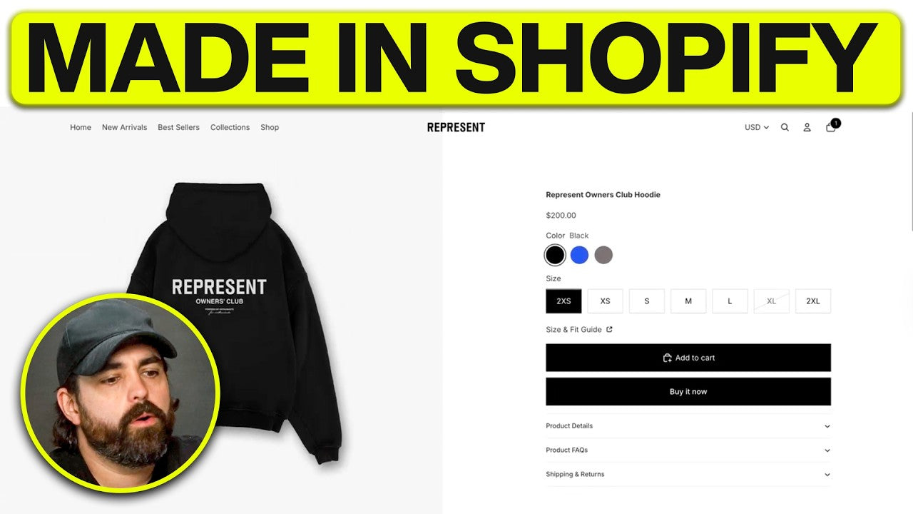 Rebuilding REPRESENT’S Product Page from Scratch